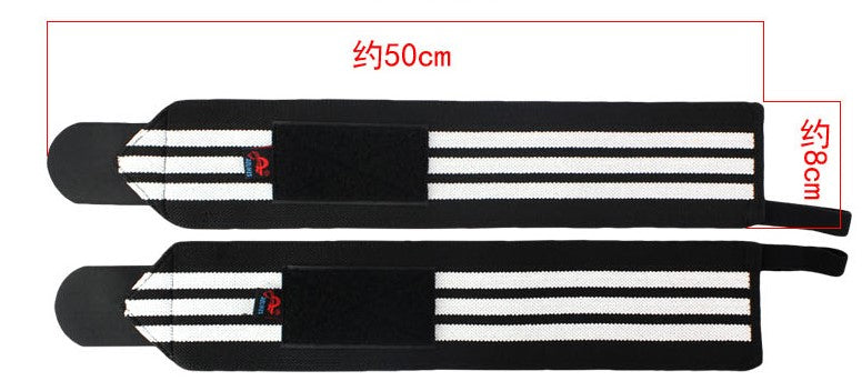 Measuring straps wristbands weightlifting fitness training horizontal bar power winding protection - Gymlalla