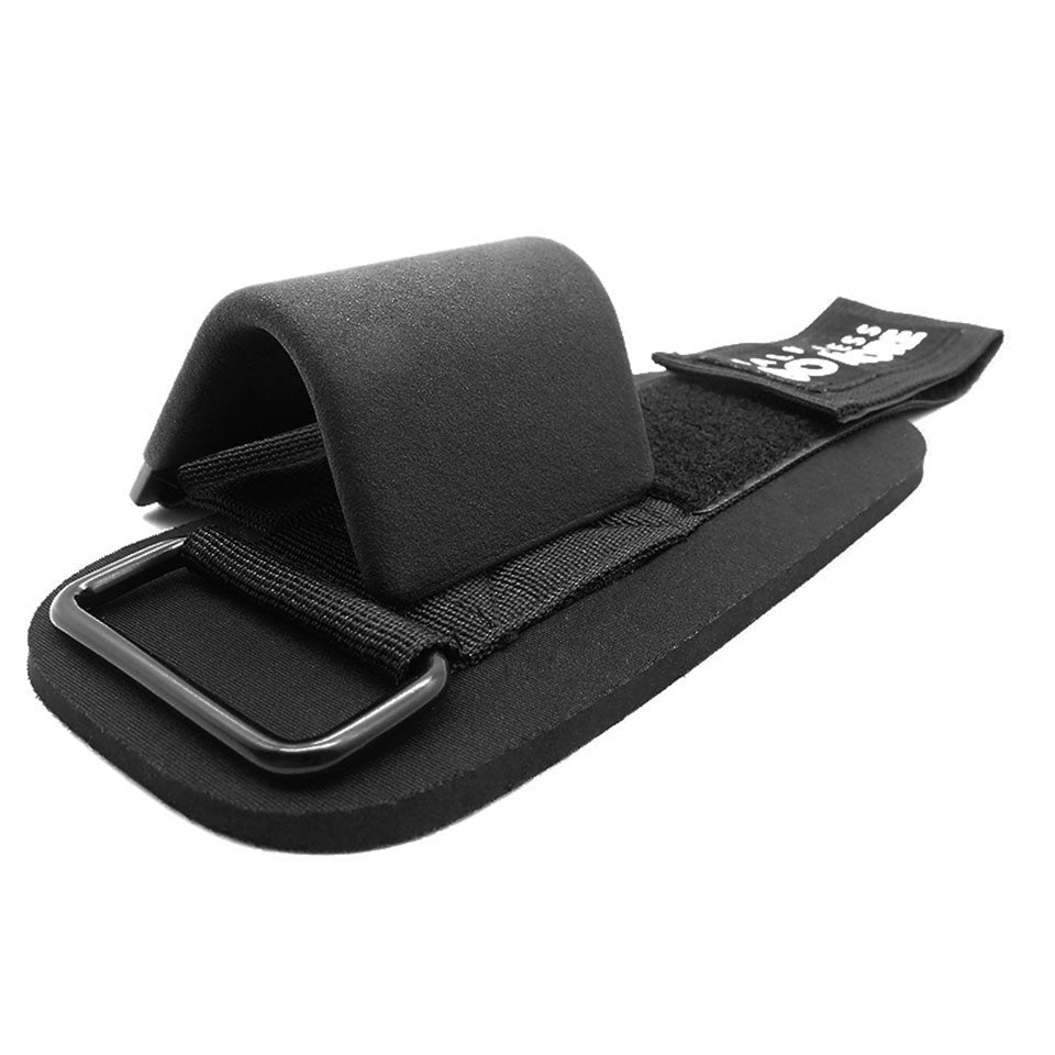 Weight Lifting Hook Grips Padded With Wrist Wraps Hand-Bar Powerlifting Gloves Heavy Duty Pull-ups Hooks Gym Training Straps - Gymlalla