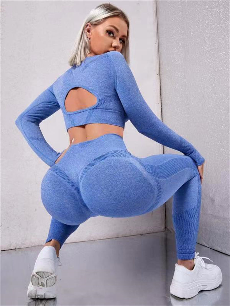 Long Sleeve Workout Set - Gymlalla