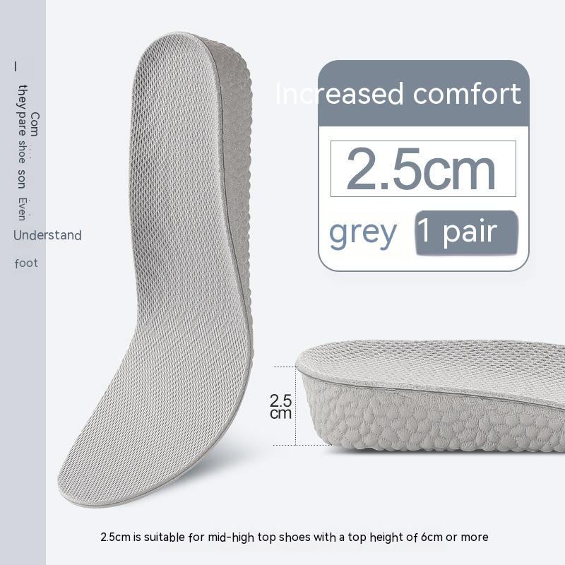 Inner Raised Insole Sports Shoes With Shock Absorption Air Cushion - Gymlalla