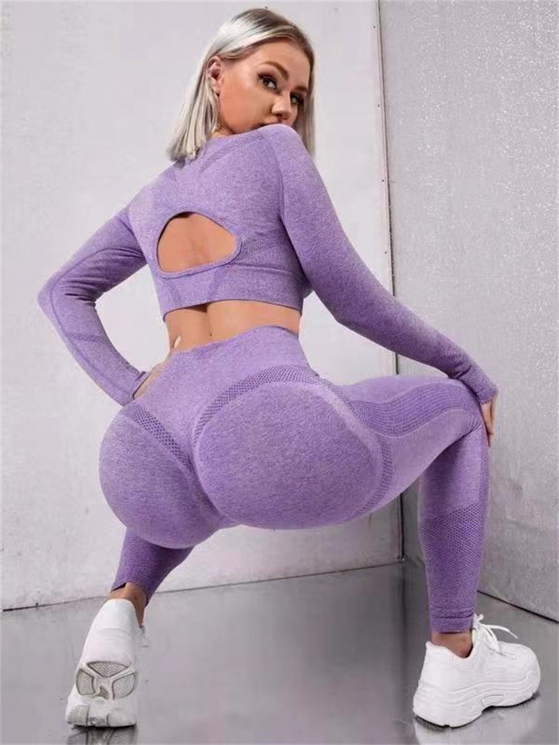 Long Sleeve Workout Set - Gymlalla