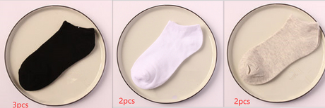 Short Socks Boat Socks Ladies Socks White Socks Student Socks - Gymlalla