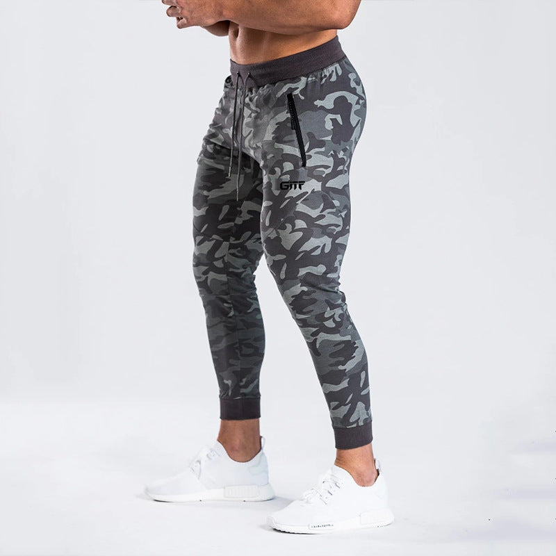 GITF Camouflage Quick drying jogging pants men Sport Pencil Pants Men Bodybuilding Joggers Gym Trousers Running Pants Men - Gymlalla