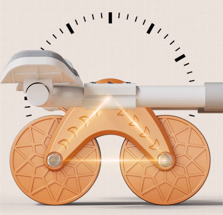 Male And Female Household 2 In 1 Exercise Belly Wheel Indoor Fitness Sports - Gymlalla