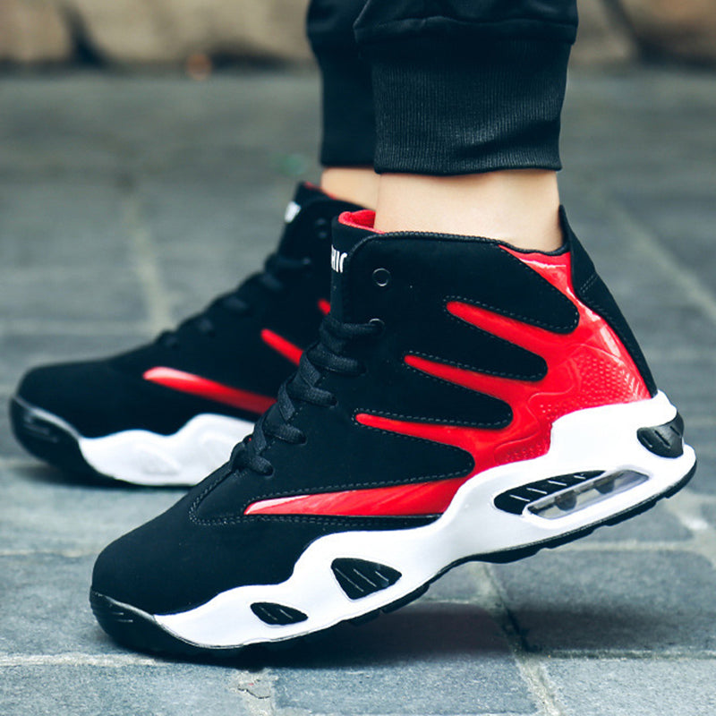 Men Air Cushion Basketball Shoes Wear-resistant Sneakers For Men Hommel Basketball Boots Sneakers Men - Gymlalla