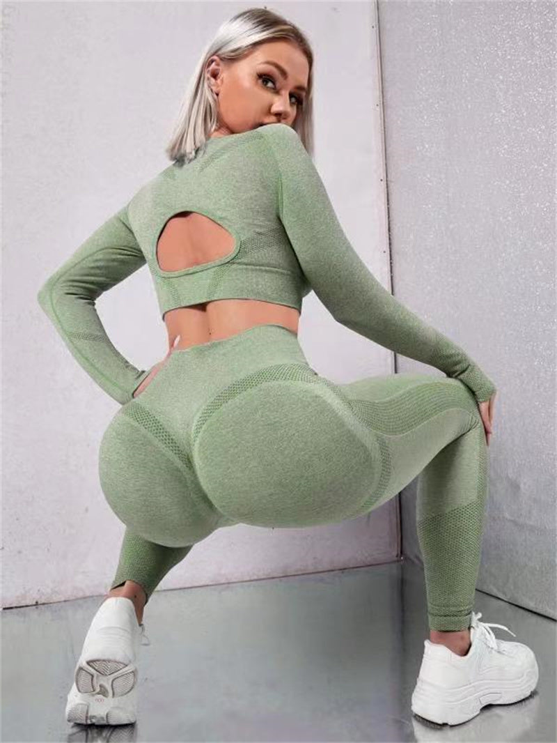 Long Sleeve Workout Set - Gymlalla