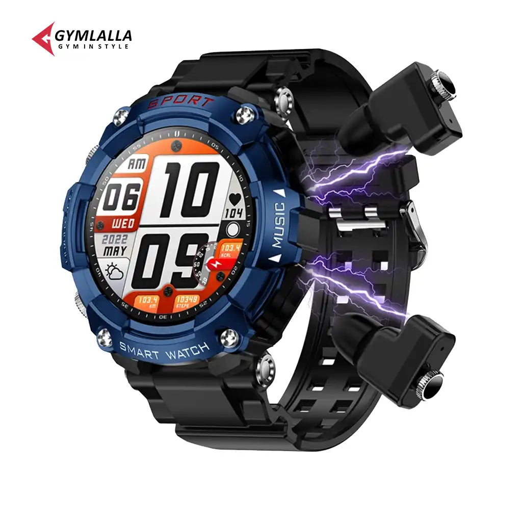 Smart Watch with built in Earbuds New Release by Gymlalla - Gymlalla