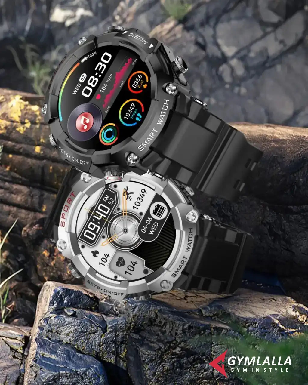 Smart Watch with built in Earbuds New Release by Gymlalla - Gymlalla