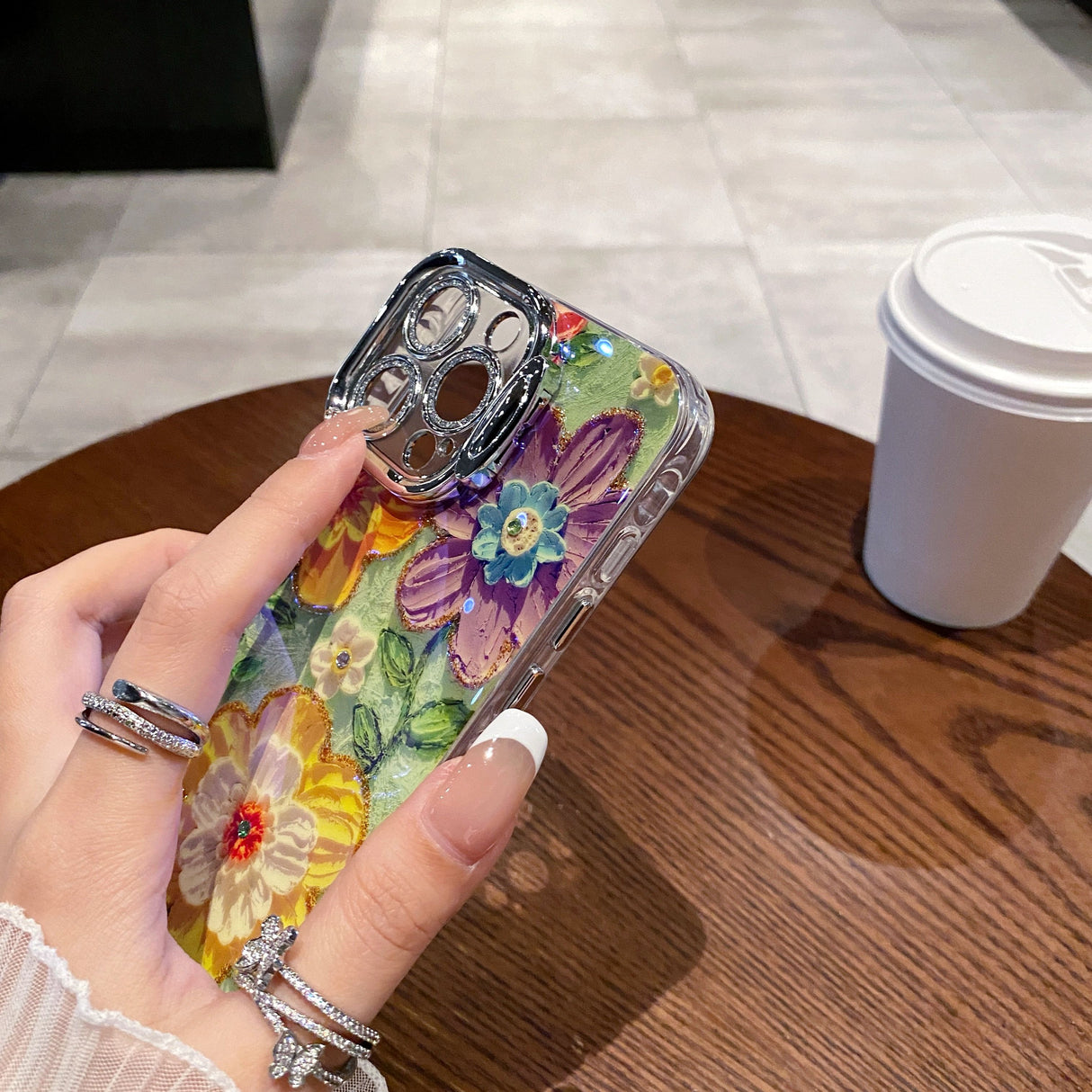 Mobile Case Oil Painting Sunburst Yellow - Gymlalla