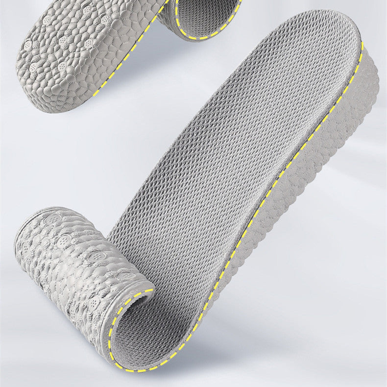 Inner Raised Insole Sports Shoes With Shock Absorption Air Cushion - Gymlalla