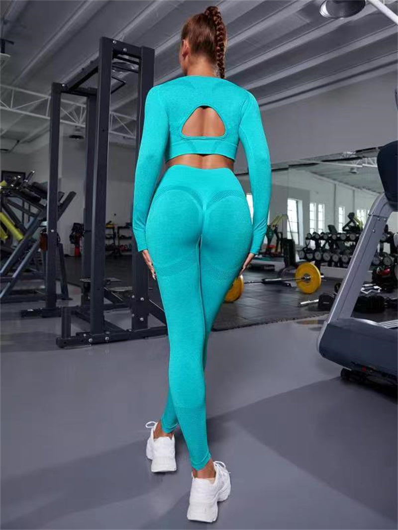 Long Sleeve Workout Set - Gymlalla