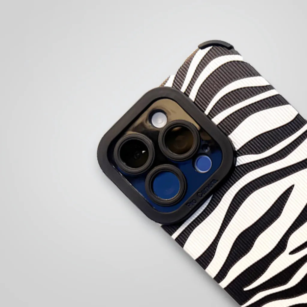 Mono Wavy Pattern iPhone Case - Gymlalla