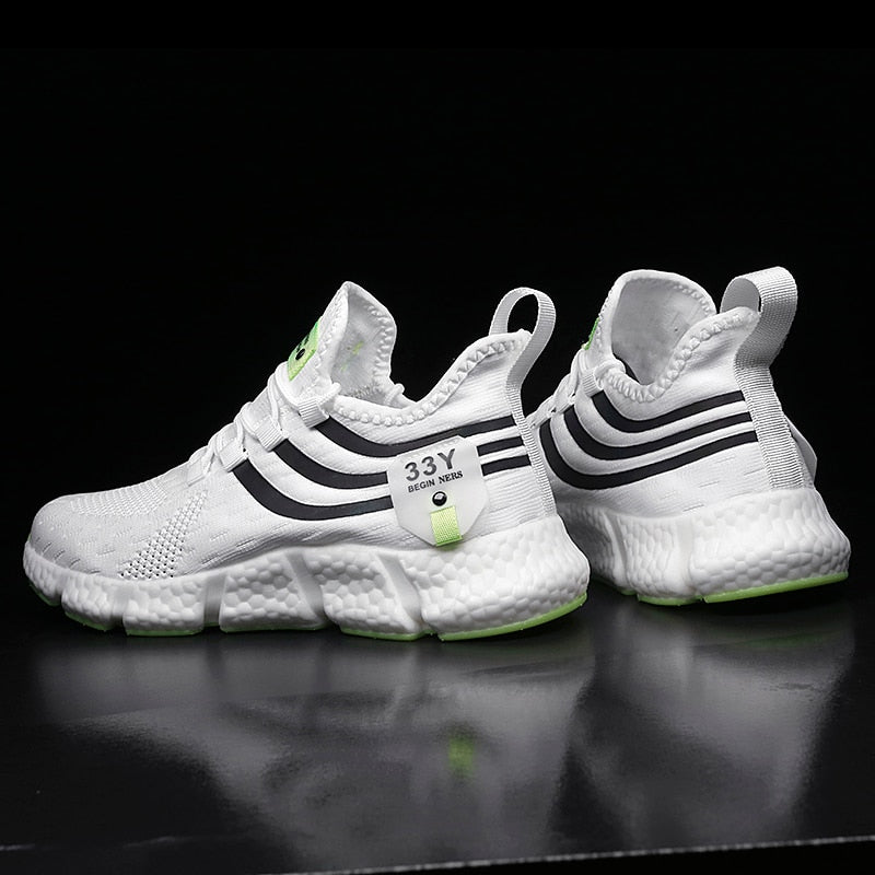 White Gym and Walking Shoes YE33 - Gymlalla