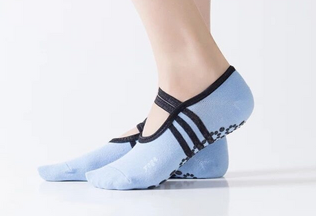 Non-slip yoga socks ballet style fitness boat socks sports socks dance socks aerobics socks cotton socks - Gymlalla