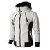 Men's Zip UP Hooded Jacket Fake Two Piece Sports Cardigan Casual Slim Sweatshirt Jacket - Gymlalla