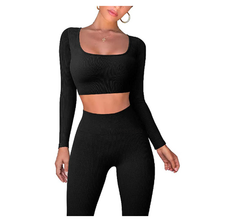 Crop Top Gym sets - Gymlalla