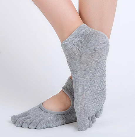 Digging hole dispensing yoga socks ladies slip five finger socks sports socks - Gymlalla