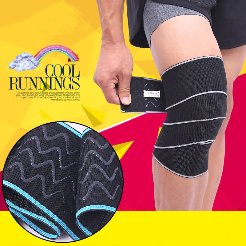 Lifting Knee Wraps Sports Running Basketball Football Wrap Bandage Kneepad - Gymlalla