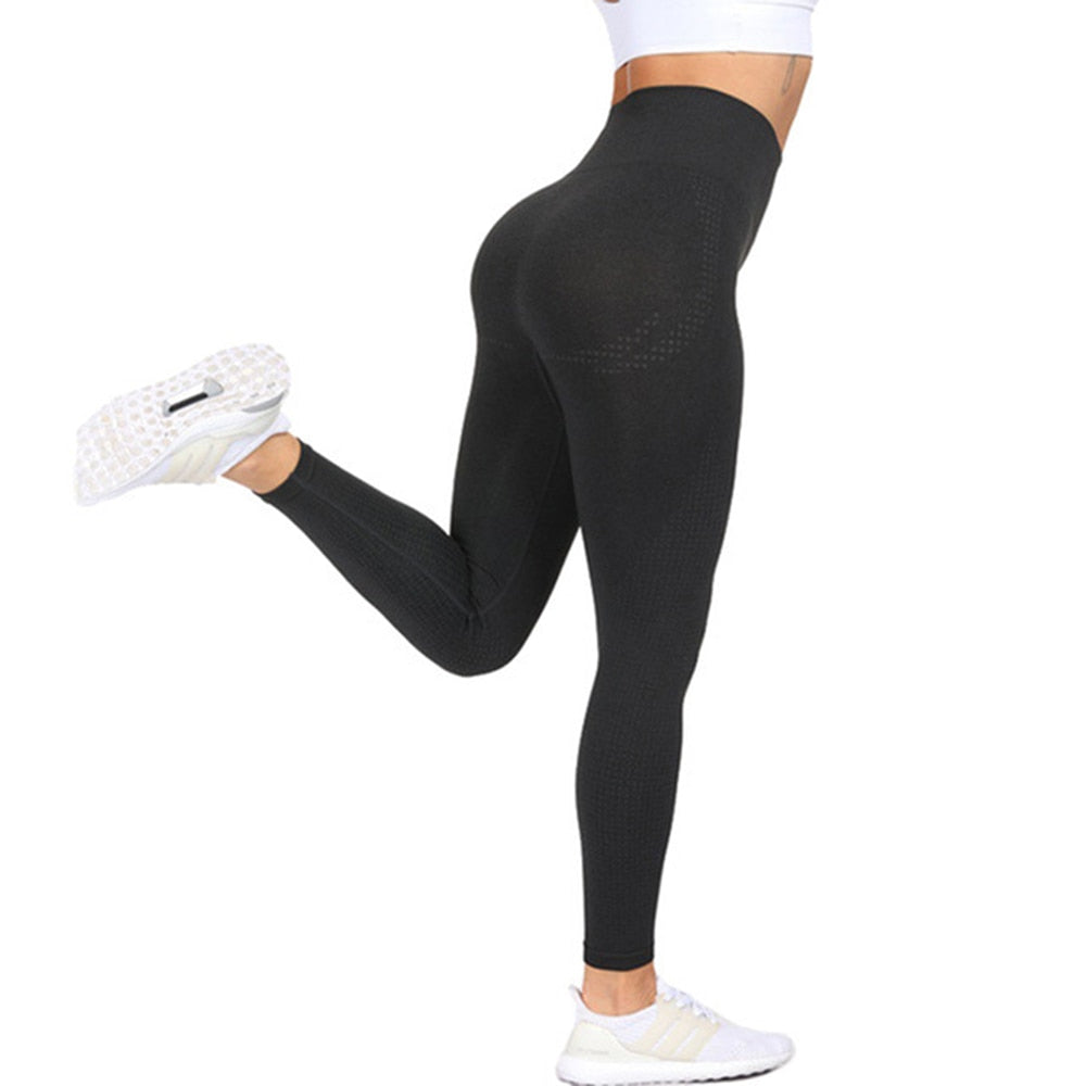 Self Striped Leggings - Gymlalla