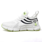 White Gym and Walking Shoes YE33 - Gymlalla