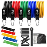 Fitness Exercises Resistance Bands Set - Gymlalla