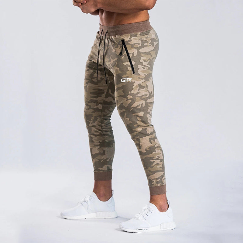 GITF Camouflage Quick drying jogging pants men Sport Pencil Pants Men Bodybuilding Joggers Gym Trousers Running Pants Men - Gymlalla