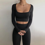 Crop Top Gym sets - Gymlalla