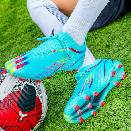 New Football Shoes Men's Long Nail Training Sports Anti Slip - Gymlalla