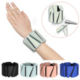 2lbs New Yoga Fitness Exercise Triangle Silicone Adjustable Ankle Wrist Protector Weight Bracele Jogging Sports Wristband - Gymlalla