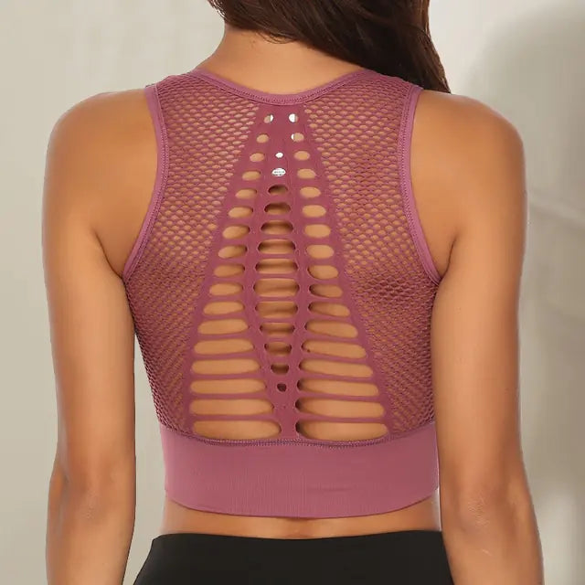 Net Sports Bra - Gymlalla