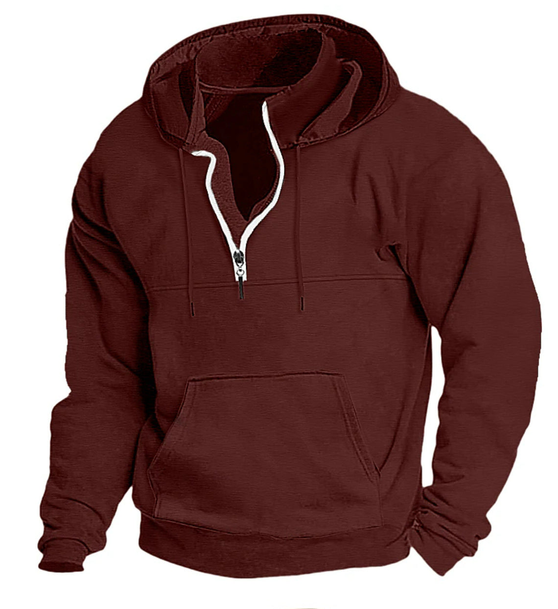 European And American Autumn And Winter New Hooded Sweater Thick Casual Jacket Men - Gymlalla