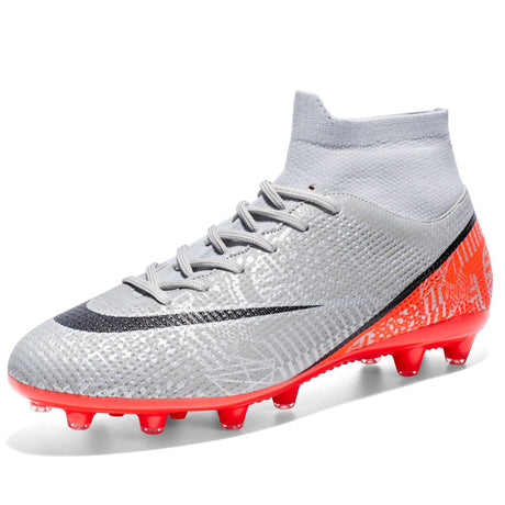 New Breathable Sports High-top Firm Ground Soccer Shoes - Gymlalla
