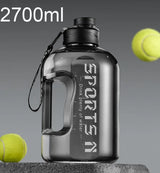 1L UP To 5L Gym Cycling Bottle Cup Outdoor Sport Large Capacity Water Bottle Kettle Fitness BPA FREE Scale Drink Bottle for Men - Gymlalla