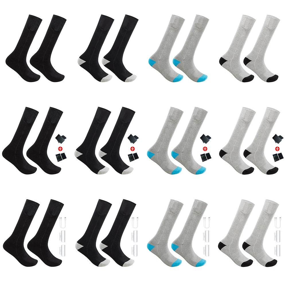 Electric heating socks heating socks electric heating socks heating foot warmer charging foot warming socks