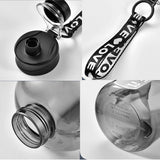 1L UP To 5L Gym Cycling Bottle Cup Outdoor Sport Large Capacity Water Bottle Kettle Fitness BPA FREE Scale Drink Bottle for Men - Gymlalla