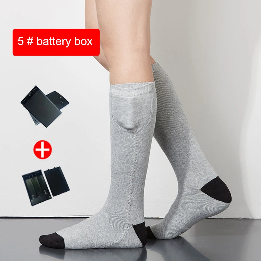 Electric heating socks heating socks electric heating socks heating foot warmer charging foot warming socks