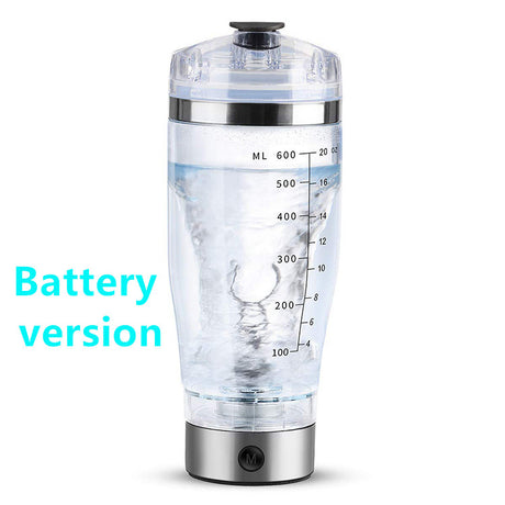 Electric Protein Shake Stirrer USB Shake Bottle Milk Coffee Blender Kettle Sports And Fitness Charging Electric Shaker Cup - Gymlalla