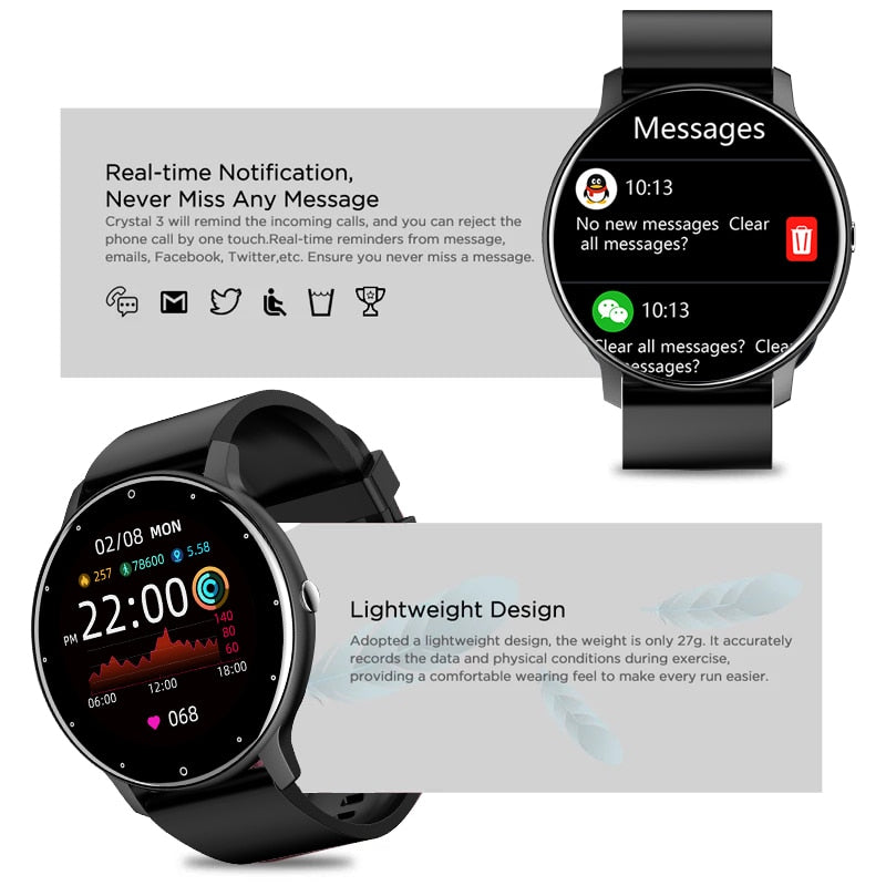 Daily Smart Fitness Watch V 1.0 - Gymlalla