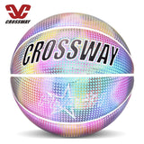 Holographic Reflective Basketball Ball Wear-Resistant Luminous Night - Gymlalla